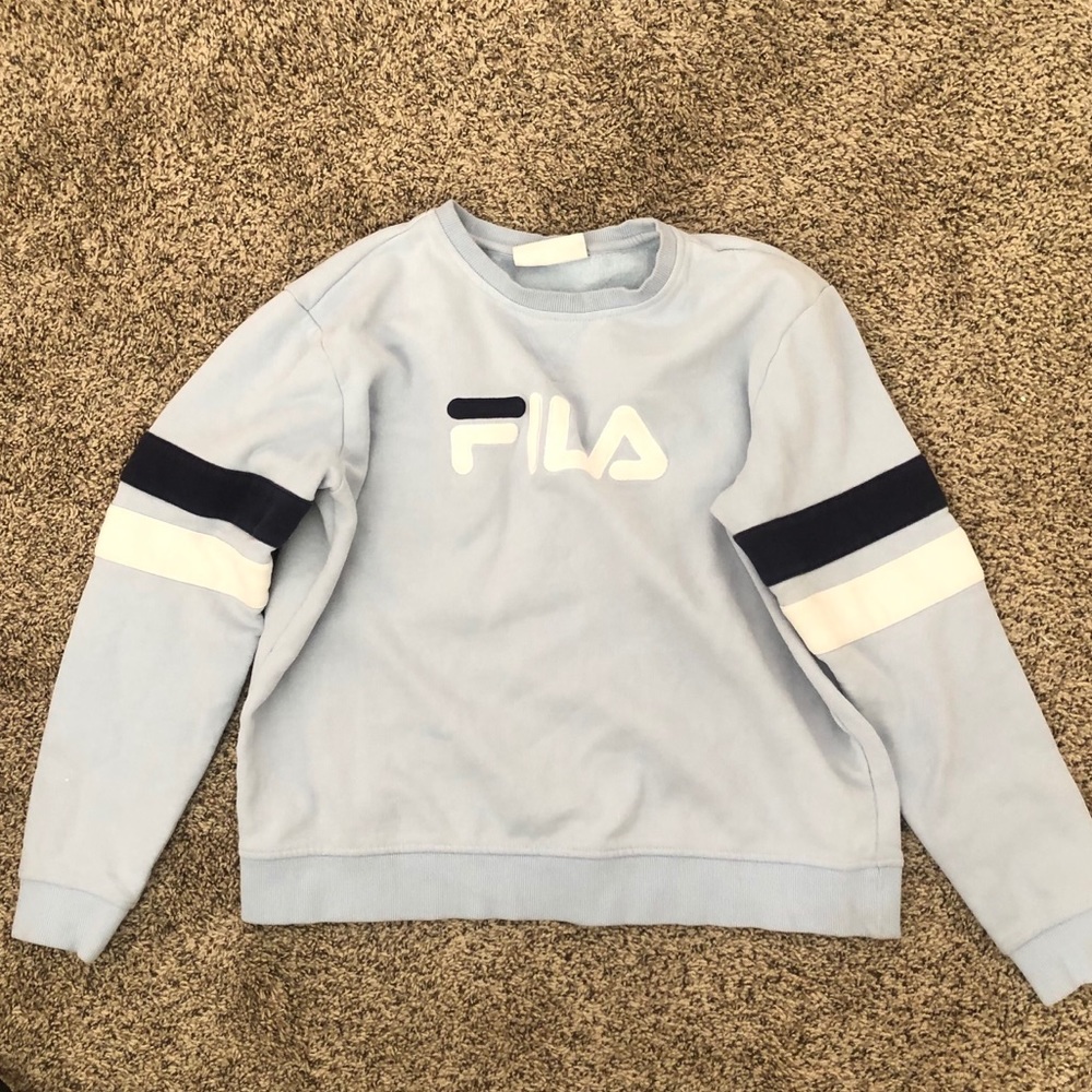 fila crewneck sweater